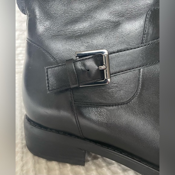 Blondo women's tall leather boots, low heel. - Picture 4 of 13